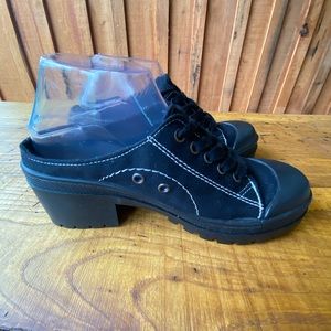 CL by Chinese Laundry Chunky Platform Slip-on Shoes/Y2K/ Black/ Womens 9